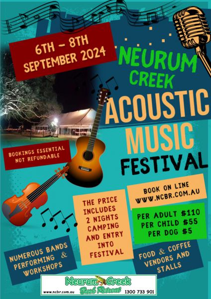 Neurum Creek Bush Retreat - Music Festival