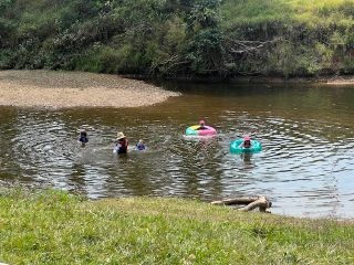 Love playing in the creek